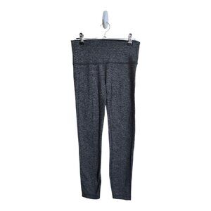 Lululemon Leggings Womens 6 Gray Heathered Wunder Under High Rise Yoga Pants Gym